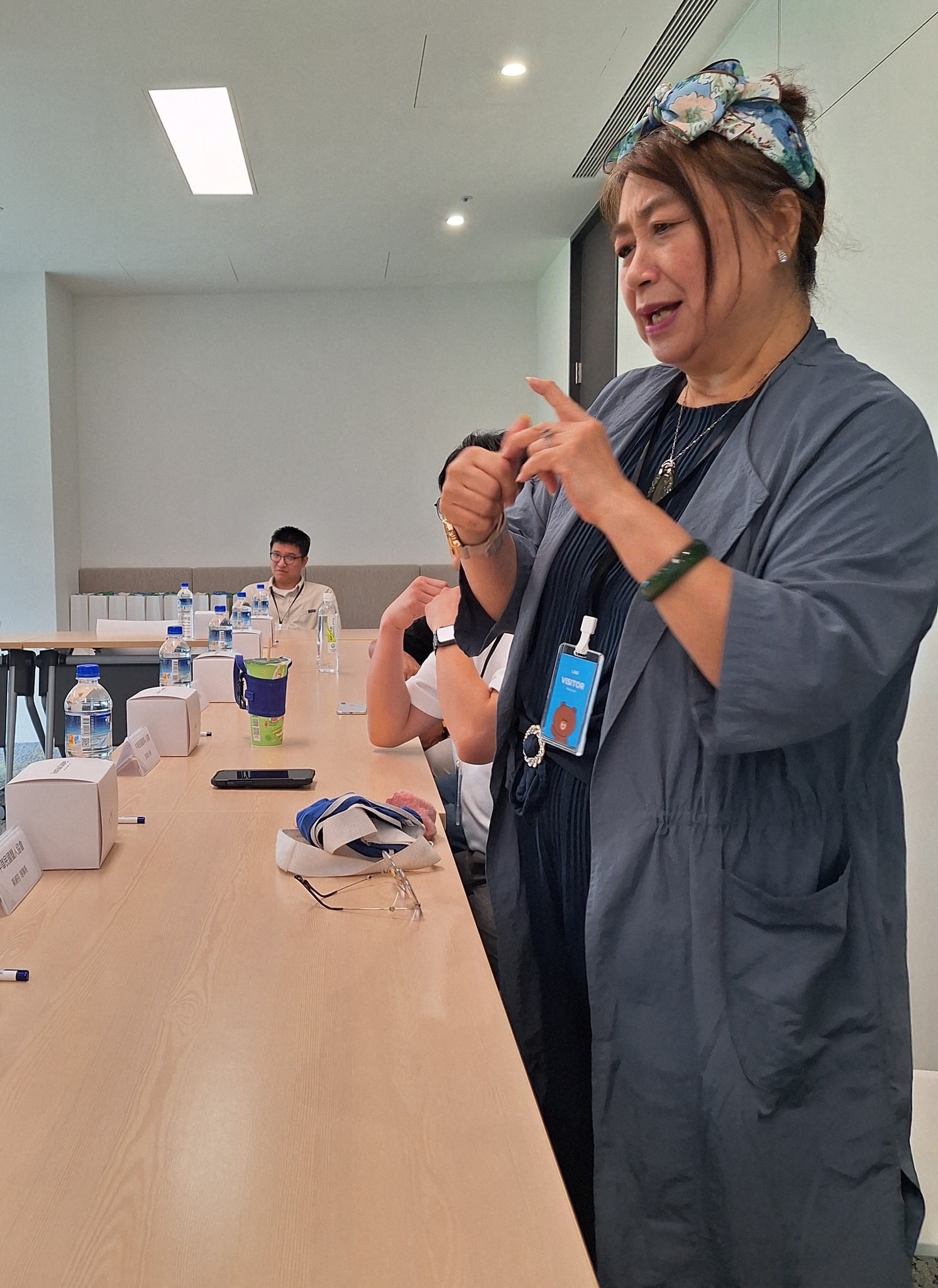 中華民國聾人協會黃淑芬理事長發言