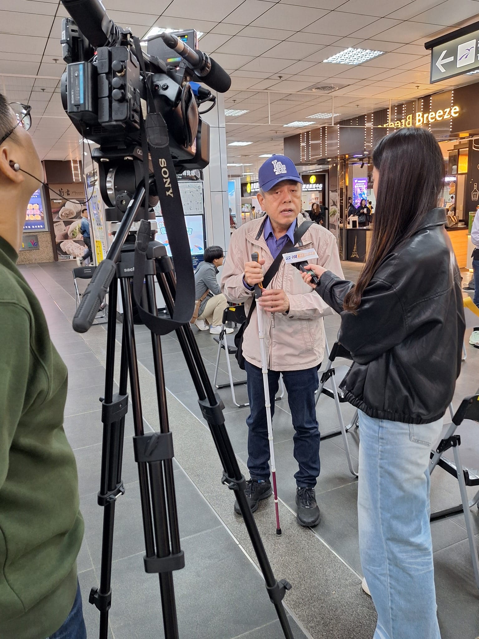 【台北市盲人福利協進會呂鴻文常務理事接受公視台語台採訪】