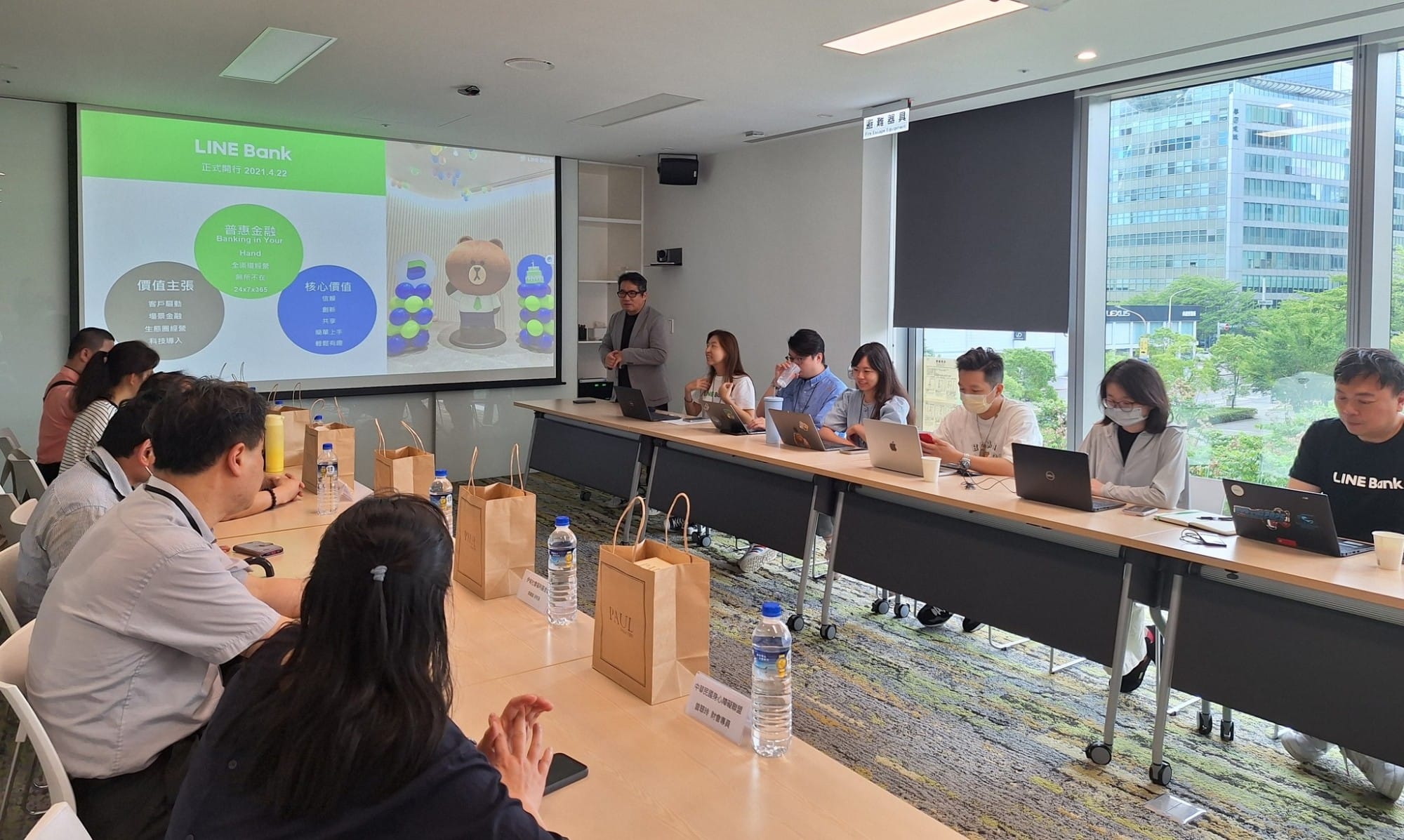 LINE Bank 友善金融服務交流會現場_視障場次